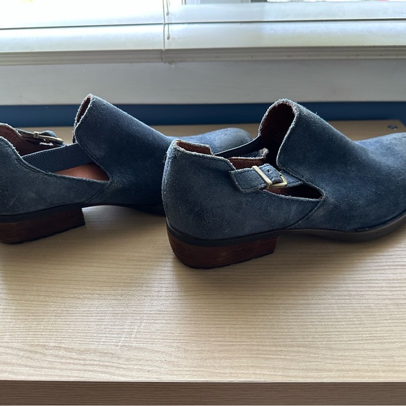 Blue suede bootie size 7.5 - Picture 5 of 5